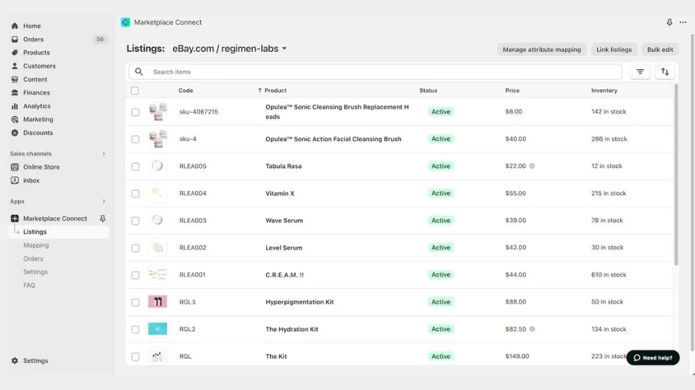 shopify marketplace